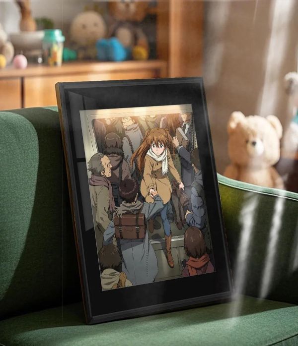 【海外代購】千鳥社《EVA-RETAKE 車站》新世紀福音戰士午睡毯地毯裝飾畫 