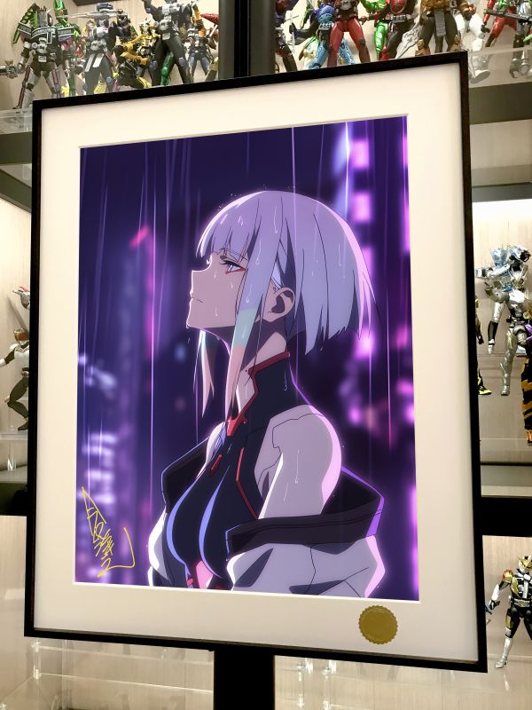 【海外代購】星空 《雨夜露西》賽博龐克邊緣行者 lucy裝飾畫 