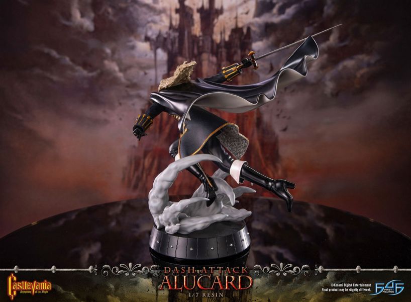 【預定】First 4 Figures 惡魔城 月下夜想曲 ALUCARD 阿魯卡多 