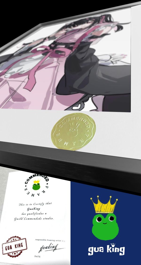 【海外代購】皇呱 《女僕駒澤乃依》 超時空輝夜姬！女僕駒澤乃依男娘男僕同人周邊裝飾畫 