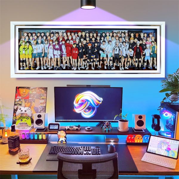 【海外代購】KALA HOME  排球少年全家福立體畫 