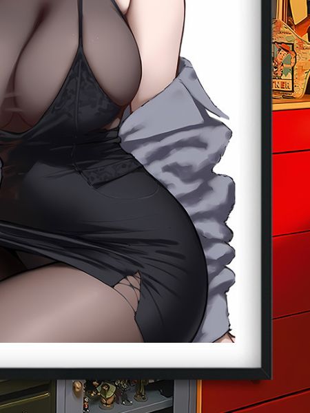 【海外代購】巴洛克 《黑絲金美庭》美麗新世界金組長Kim Mi-jung韓漫二次元裝飾冰箱貼