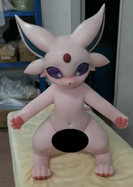 【R18-預定】靈魔 伊布家族 太陽伊布玩偶 