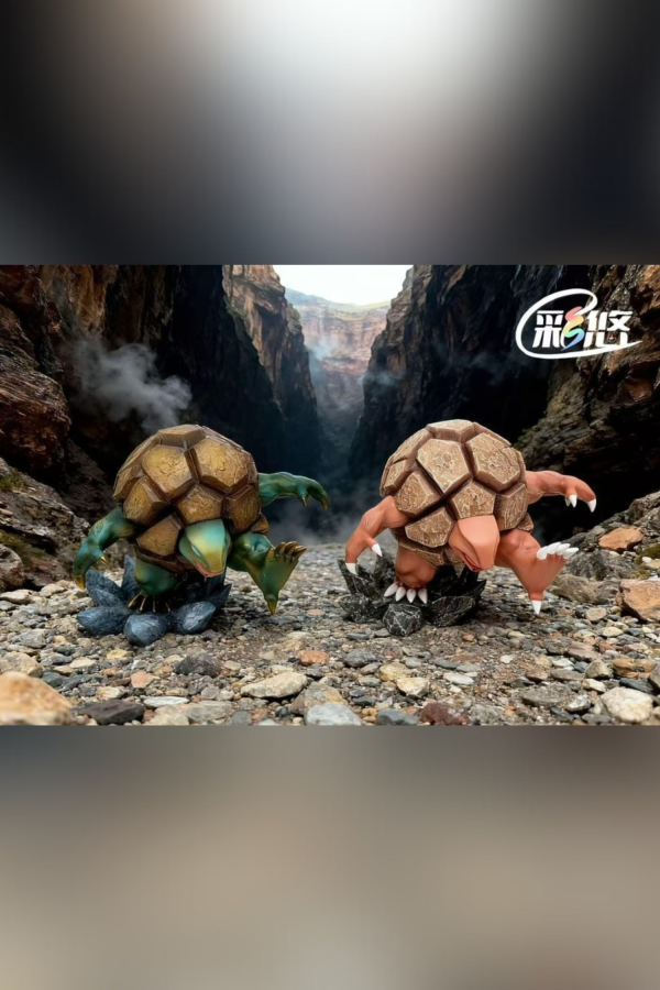 【預定】彩悠 白銀大會小智vs小茂陣容 第七彈 小茂王牌隆隆岩 