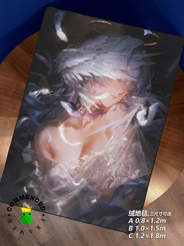 【海外代購】皇呱 《星垂知羽》星穹鐵道溫柔易碎知更鳥裝飾畫 午睡毯 地毯 