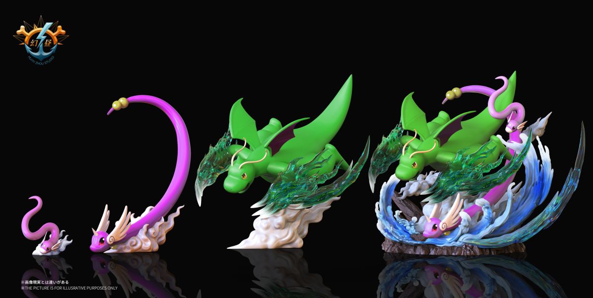【預定】幻晝 寶可夢 快龍組合 