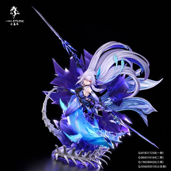 【預定】哈基米 ハキミ 紅眼白毛劍客2.0 武器大師 絲柯克 