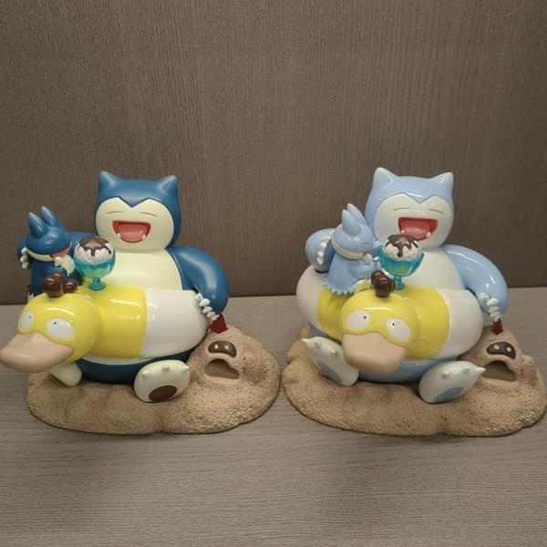 【海外代購】月見山 寶可夢小景系列001 沙灘卡比獸 