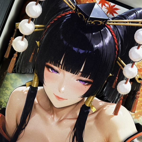 【R18海外代購】黑白畫映 B&W 女天狗 Nyutengu 立體裝飾畫 KKRD-033/KKRDSlim-033 