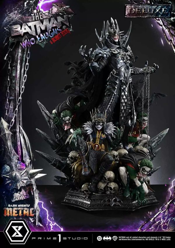 【預定】Prime 1 P1S  1/3 黑暗之夜：死亡金属 狂笑之蝠 & 罗宾王标准版MMDCMT-15 