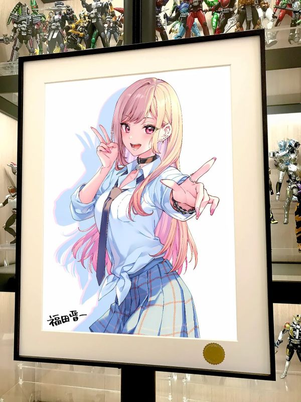 【海外代購】星空《微笑喜多川》喜多川海夢更衣人偶墜入愛河裝飾畫 