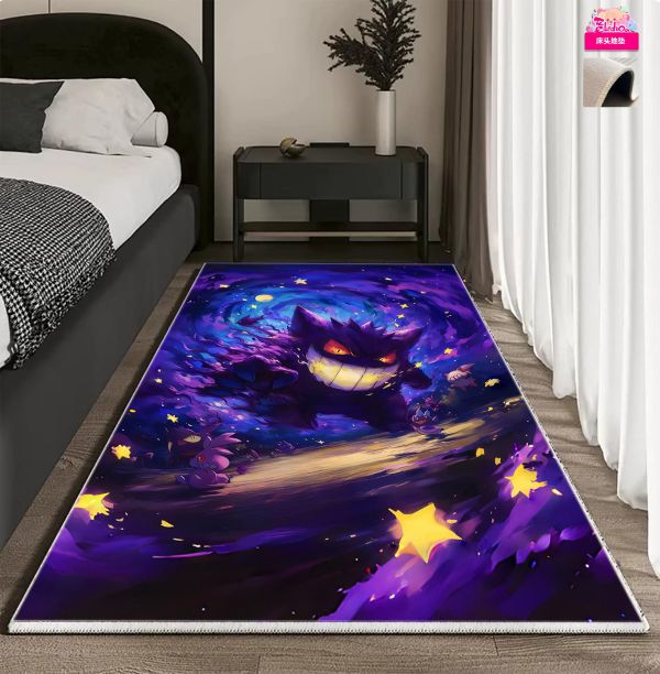 【海外代購】阿喵畫社 星空 耿鬼五幅套裝 新品異形套裝裝飾畫 發光滑鼠墊 床頭地墊 