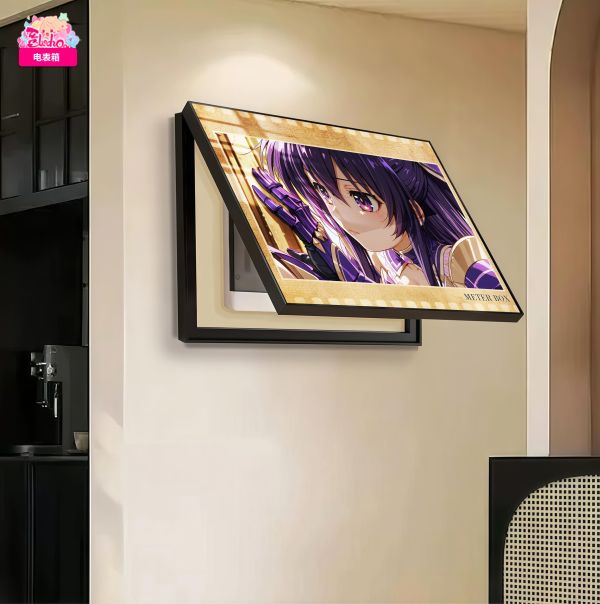 【海外代購】阿喵畫社 武神小十香電錶箱 8k功能電錶箱裝飾畫 