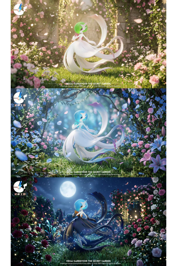 【預定】靈犀工坊 圖鑑1/20系列 Mega沙奈朵 