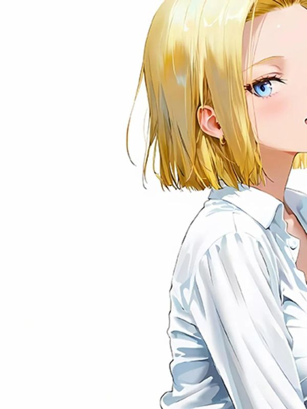 【海外代購】巴洛克 《18號老師》拉姿麗七龍珠人造人裝飾畫冰箱貼 