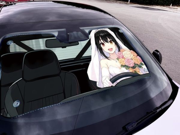 【海外代購】千鳥社 《汽車前擋遮陽-時崎狂三》約會大作戰 