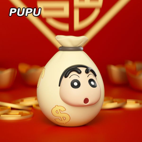 【預定】PuPu 蠟筆小新 錢袋子 