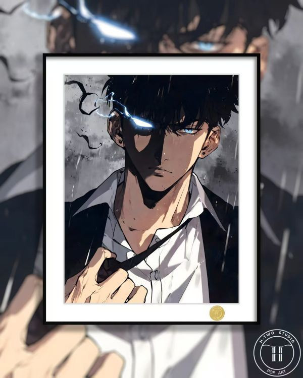 【海外代購】H2工作室 《程肖宇》我獨自升級暗影君王裝飾畫 
