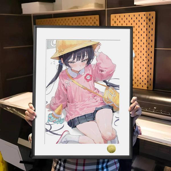 【海外代購】皇呱 《慌慌的小妃咲》蔚藍檔案龍華妃咲裝飾畫 午睡毯 地毯 