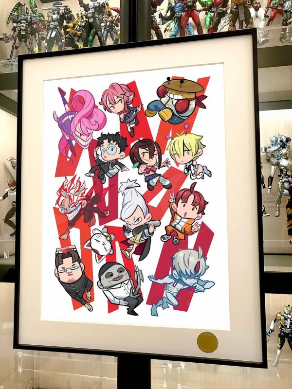 【海外代購】星空《Q版膽大黨》當噠當DAN DA DAN膽大黨裝飾畫 