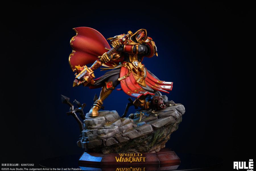 【預定】Alue 奧力 魔獸系列 聖騎審判套裝 