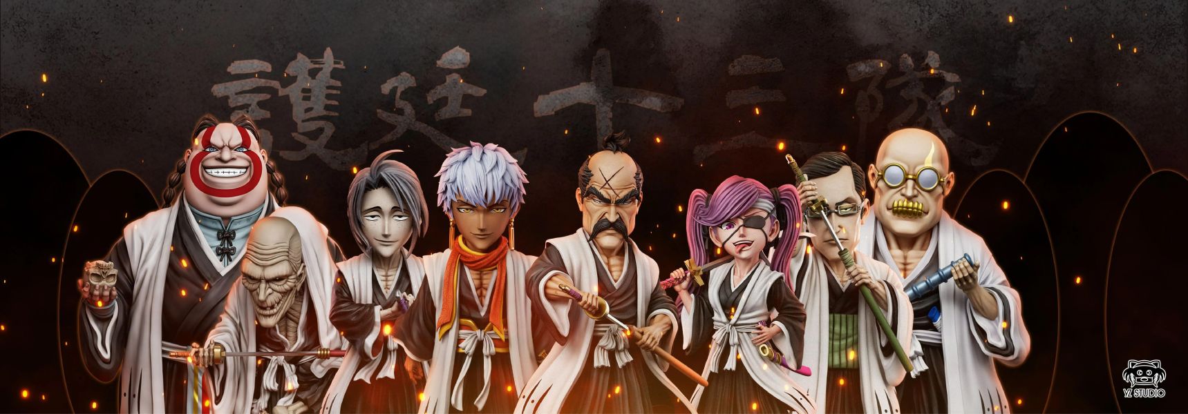 【預定】Yz 死神初代十三番隊第八彈 十二番隊隊長 善定寺有嬪 