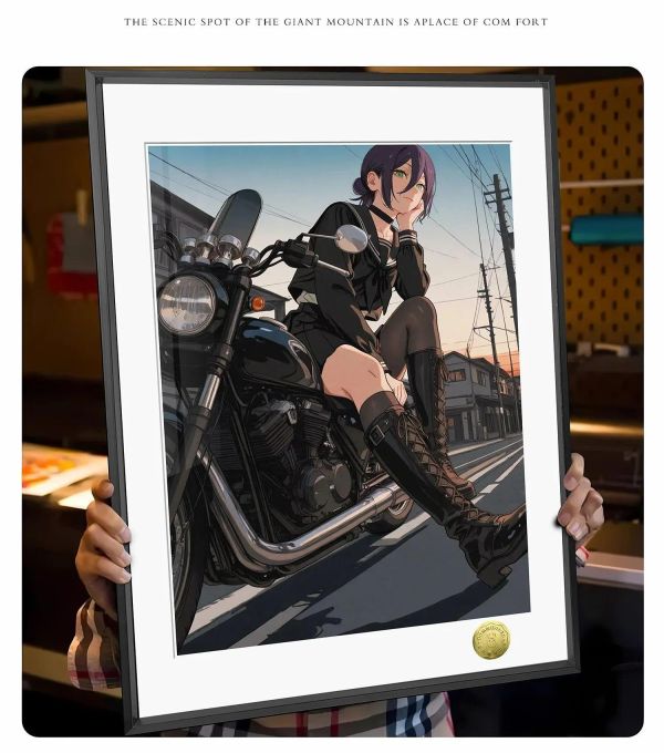 【海外代購】皇呱 《機車女孩蕾塞》鏈鋸人炸彈惡魔裝飾畫 午睡毯 地毯 