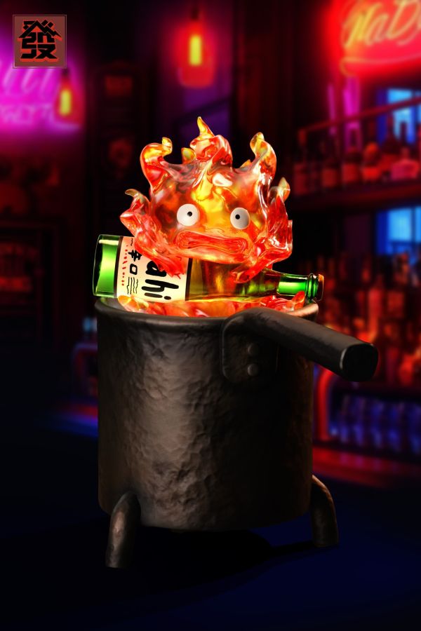 【預定】發 卡西法桌面夜燈擺飾雕像 