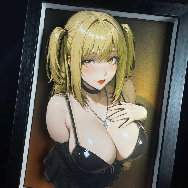 【海外代購】黑白畫映 B&W Misa 彌海砂 立體裝飾畫 DSMG-140/DSMGSlim-140 