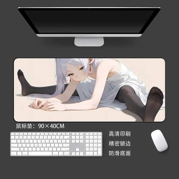 【海外代購】千鳥社 《芙莉蓮熱身運動》葬送的芙莉蓮地毯鼠標墊裝飾畫 