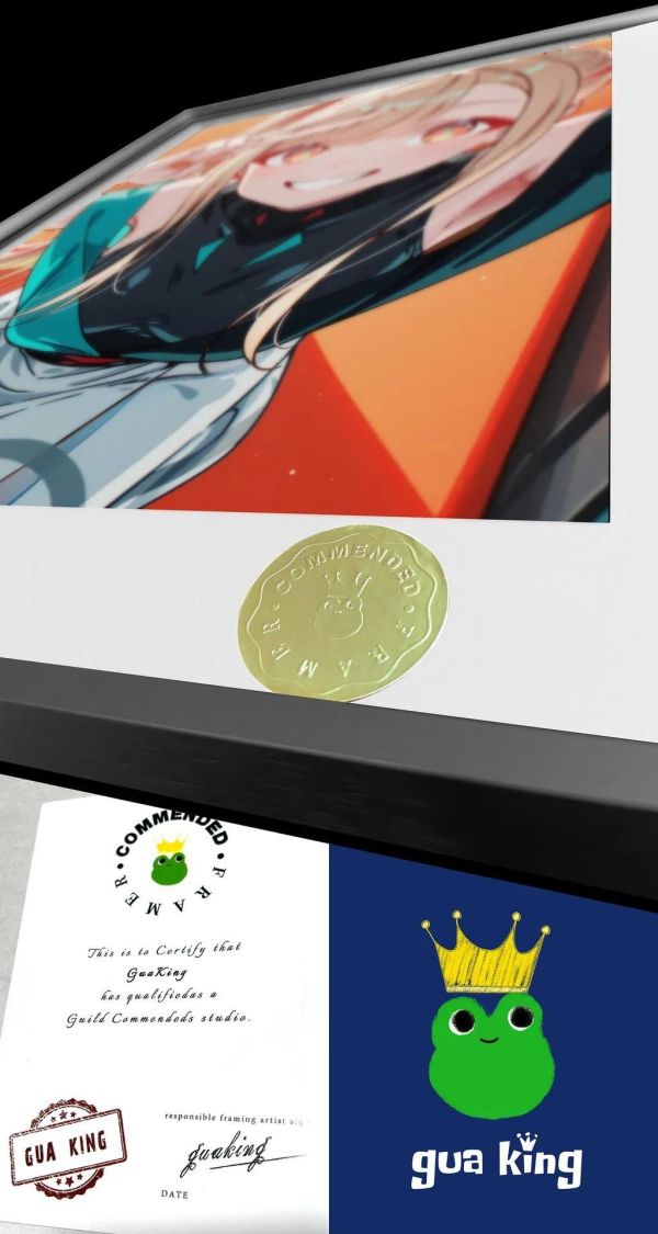 【海外代購】皇呱 《活力少女輝夜》超時空輝夜姬！裝飾畫 