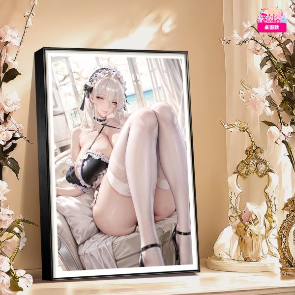 【海外代購】阿喵畫社 迎辰 女僕白鳳 8k主題高清裝飾畫 午睡毛毯 牆面掛毯 冰箱貼 