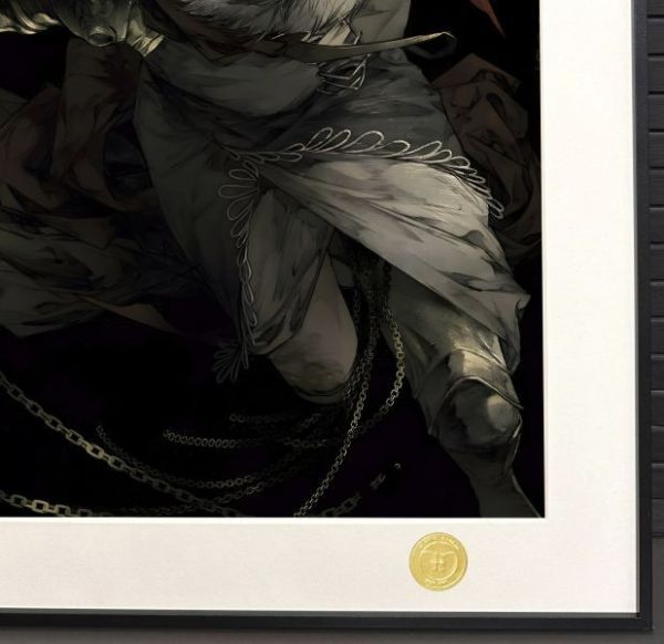 【海外代購】H2工作室《女武神》艾爾登法環瑪蓮妮亞米凱拉的鋒刃裝飾畫 