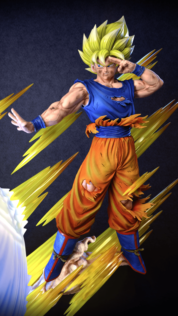 【預定】KD Collectibles 七龍珠Z 孫悟空 VS 幼年佈歐 決勝元氣彈 