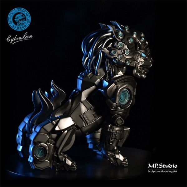 【預定】MP 賽博神獸系列 獅來運轉 青獅 靜態風水 