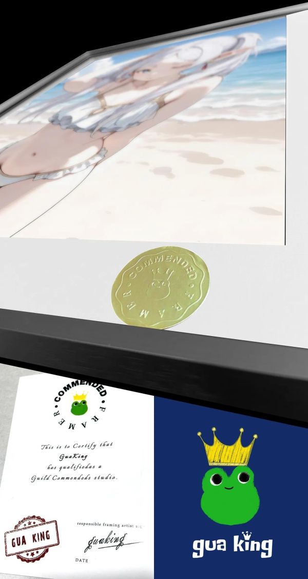 【海外代購】皇呱 《泳裝芙莉蓮》葬送的芙莉蓮海邊泳裝裝飾畫 