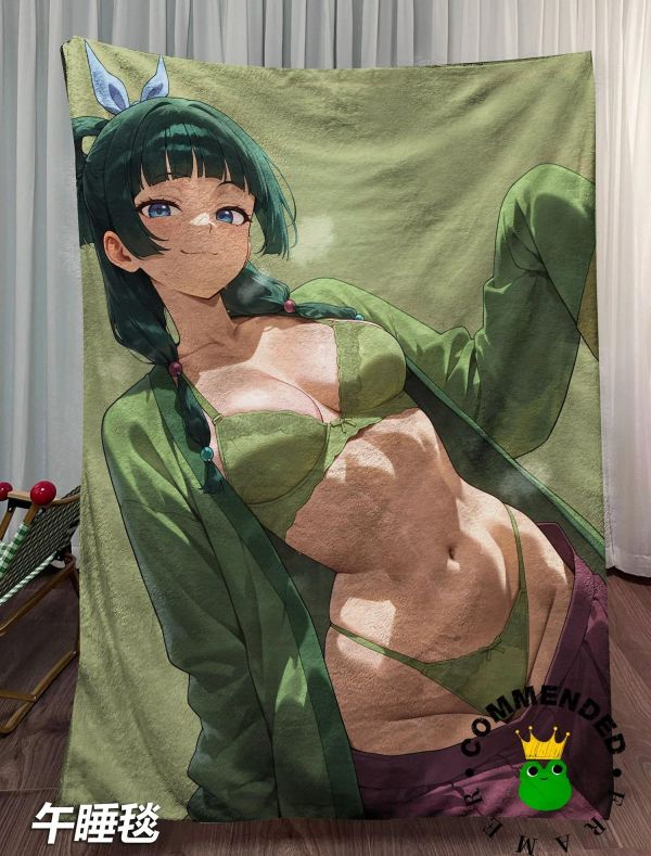 【海外代購】皇呱 《性感貓貓》藥屋少女的呢喃裝飾畫 午睡毯 地毯 