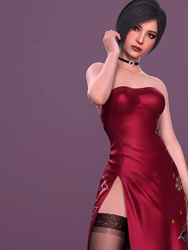 【海外代購】巴洛克《旗袍艾達王》生化危機9里昂飾畫冰箱貼 