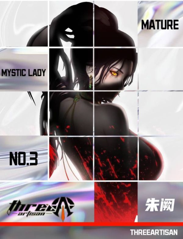 【預留請洽客服】ThreeArtisan Mystic Lady Mature系列 魅魔.拉彌亞（Lamia） 白澤 朱闕 凌霄 