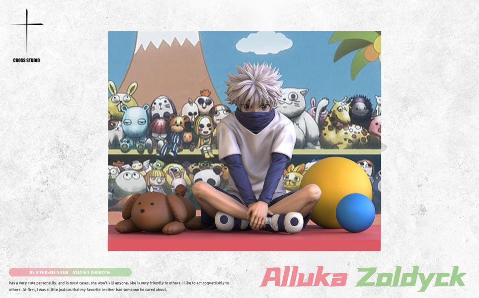 【預定】Cross 十字 HUNTERxHUNTER 蹲姿亞路嘉 