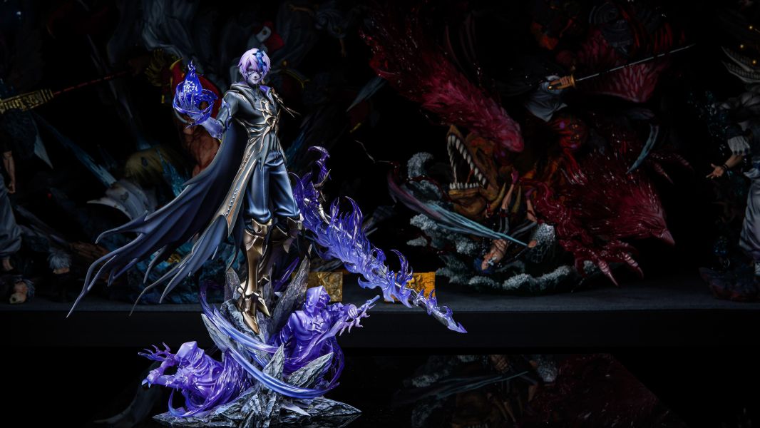 【預定】沐瑤 海外私訂雕像 黑厄 Flame Reaver 盜火行者 