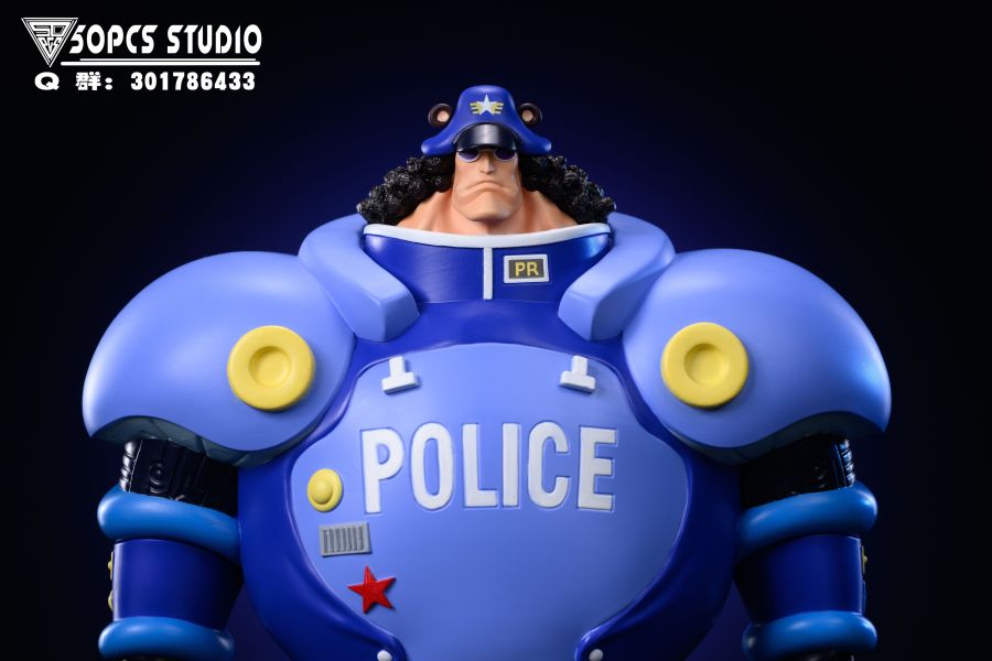【預定】50PCS 私訂系列 蛋尖島之和平主義者 大熊警官 