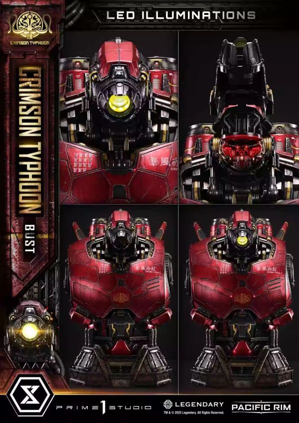 【預定】Prime 1 P1S 暴風赤紅胸像 環太平洋 