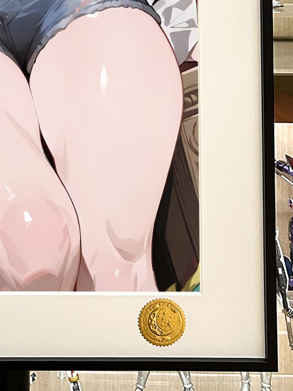 【海外代購】星空 《神龍18號》Android七龍珠人造人拉姿麗lazuli克林裝飾畫 