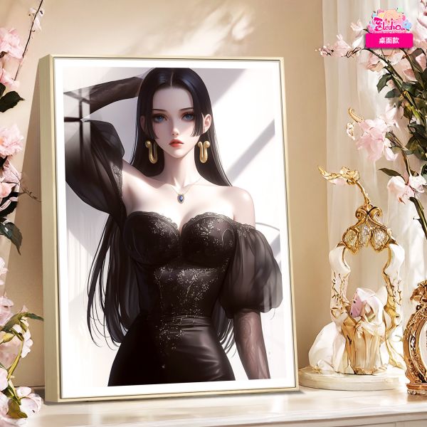 【海外代購】阿喵畫社 迎辰 墨紗韻 女帝 8k超大高清裝飾畫 