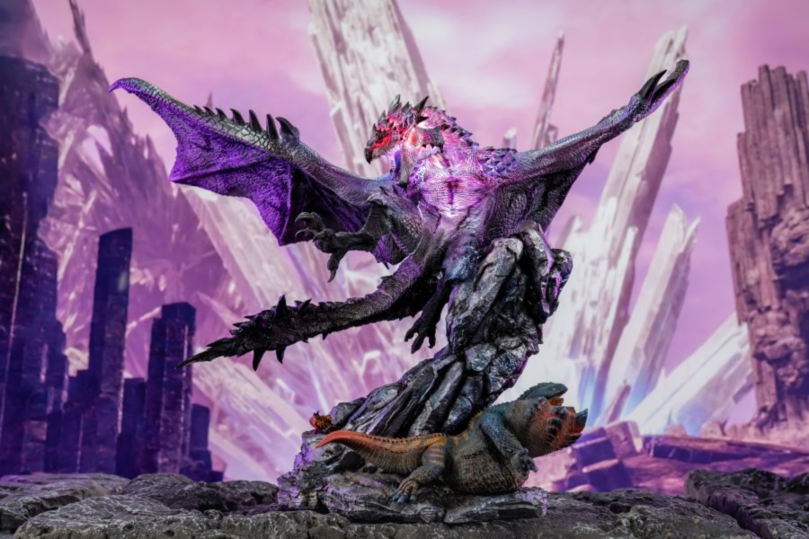 【海外現貨-稀有貨釋出僅1套】龍之邊境 DragonFrontier 魔物獵人 銀火龍 