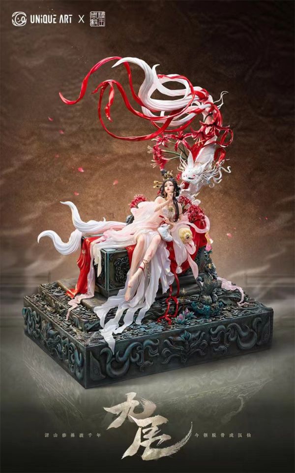 【預定】UNiQUE ART 糖王周毅 藝術家系列收藏級雕像《九尾》 
