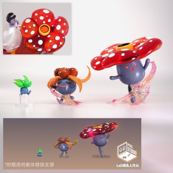 【預定】GB像素 GB PIXEL 20圖鑑比例 莉佳·花之舞 霸王花組 