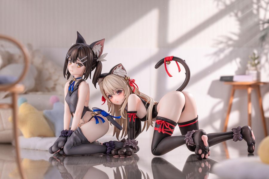 【預定】LLK 1/7 伊莉雅/美遊 喵喵喵 塗裝完成品 