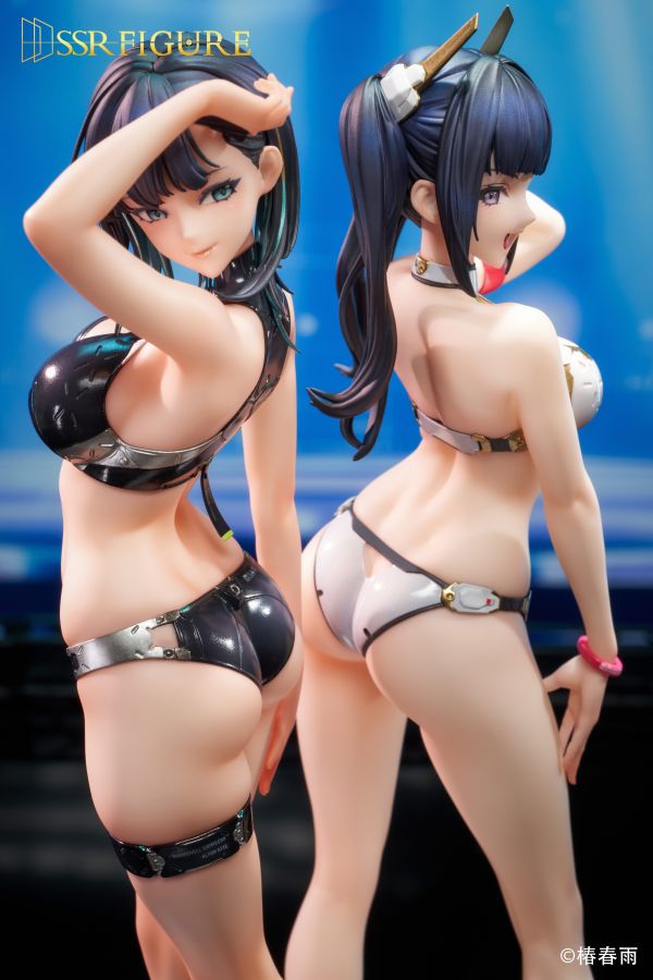 【預定】SSR FIGURE 畫師椿春雨 硬式水著女子 牡羊丸子&紺乃青 